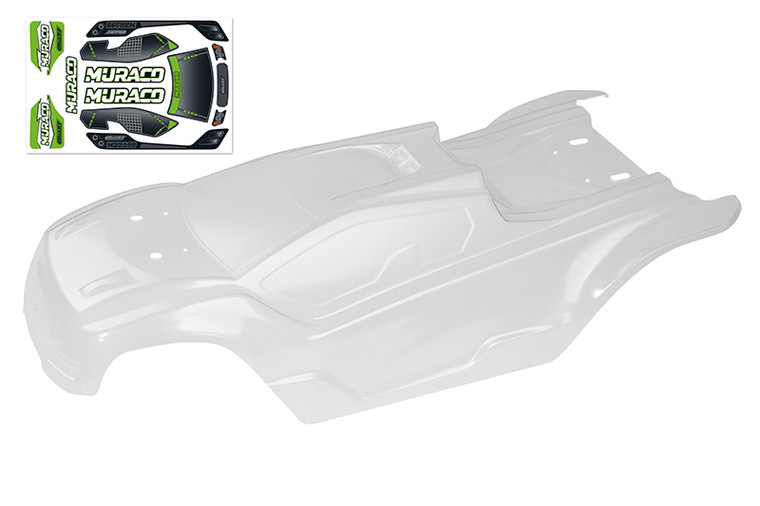Corally - Polycarbonate Body - Muraco XP 6S - Clear - Cut - 1 pc  - 00180-706