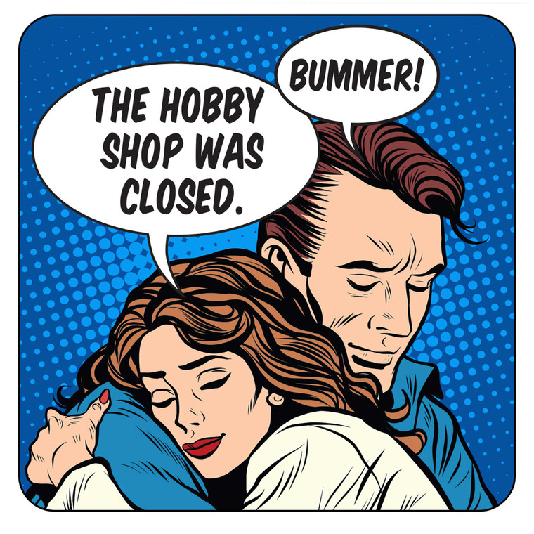 Horizon Hobby - Hobby Shop Closed Sticker - STK3