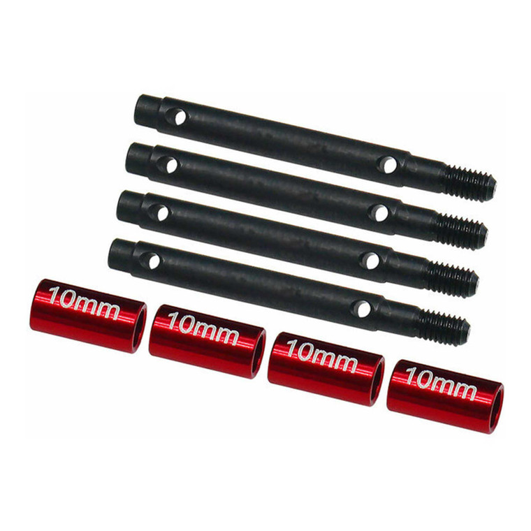 Hot Racing - +10mm Steel Portal Drive Stub Axles Ascent 18 - RACM39W10 Hot Racing - +10mm Steel Portal Drive Stub Axles Ascent 18 - RACM39W10