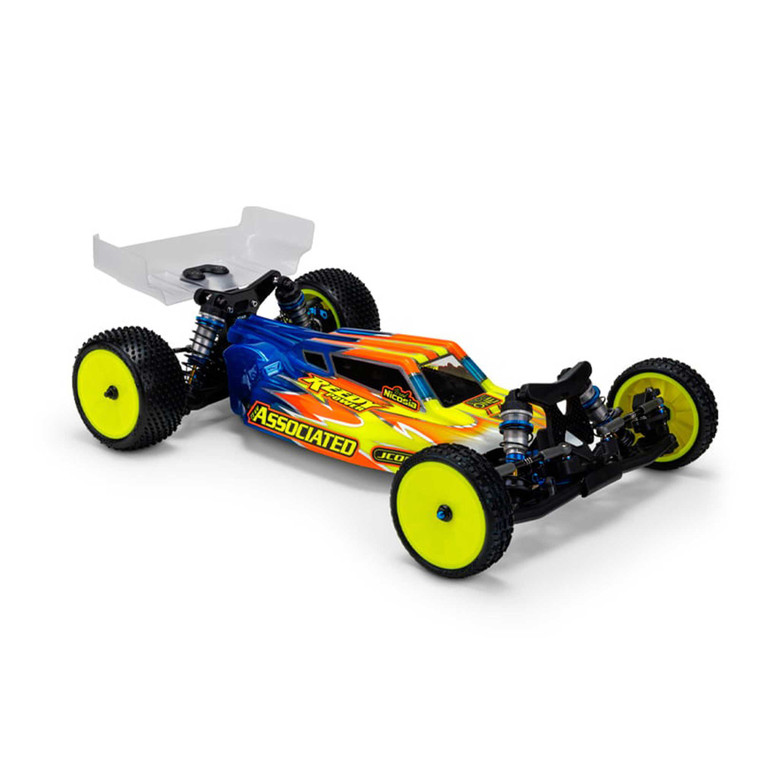 Jconcepts - RC10B7 body w/carpet | turf | dirt wing, light-weight  - 0615L