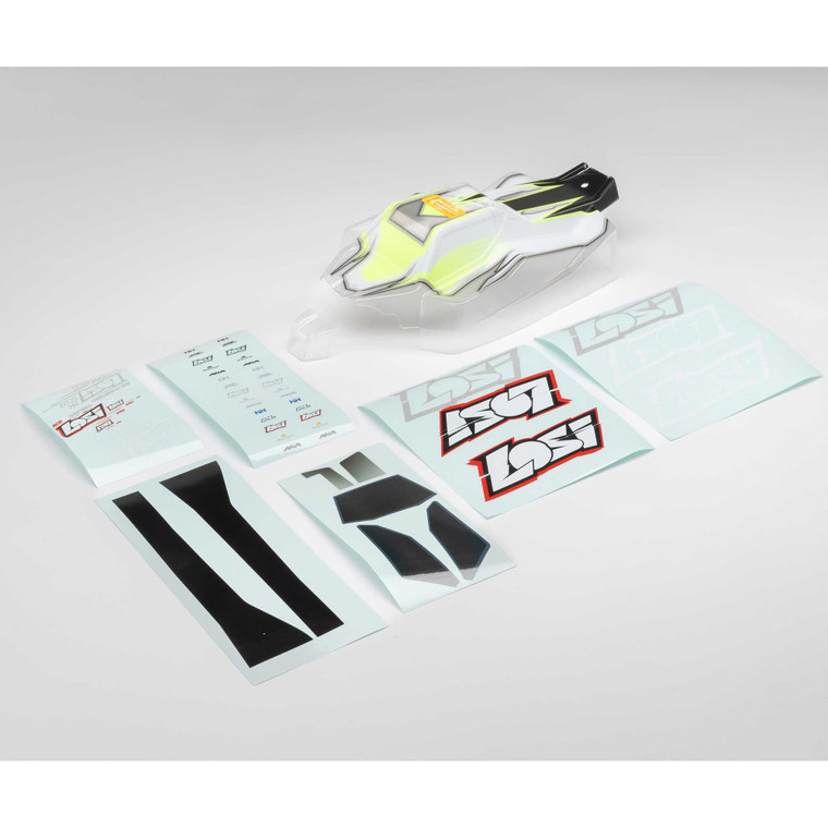 Losi - Body, Screened: 8XE RTR - -1248