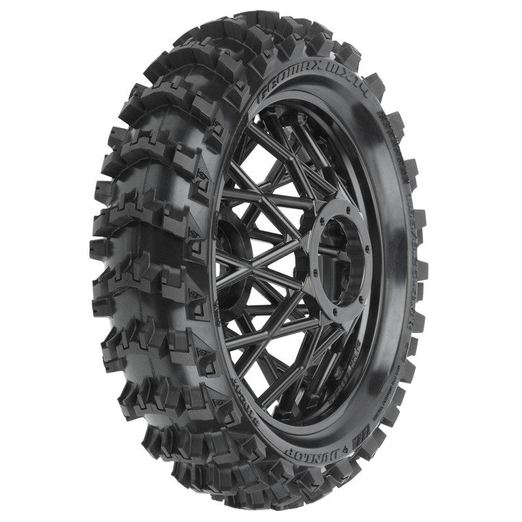 Pro-line Racing - Dunlop Geomax MX14 V2 Bead CR4 Rear Tire MTD Bullyspoke Black: Promoto-MX - 1024710