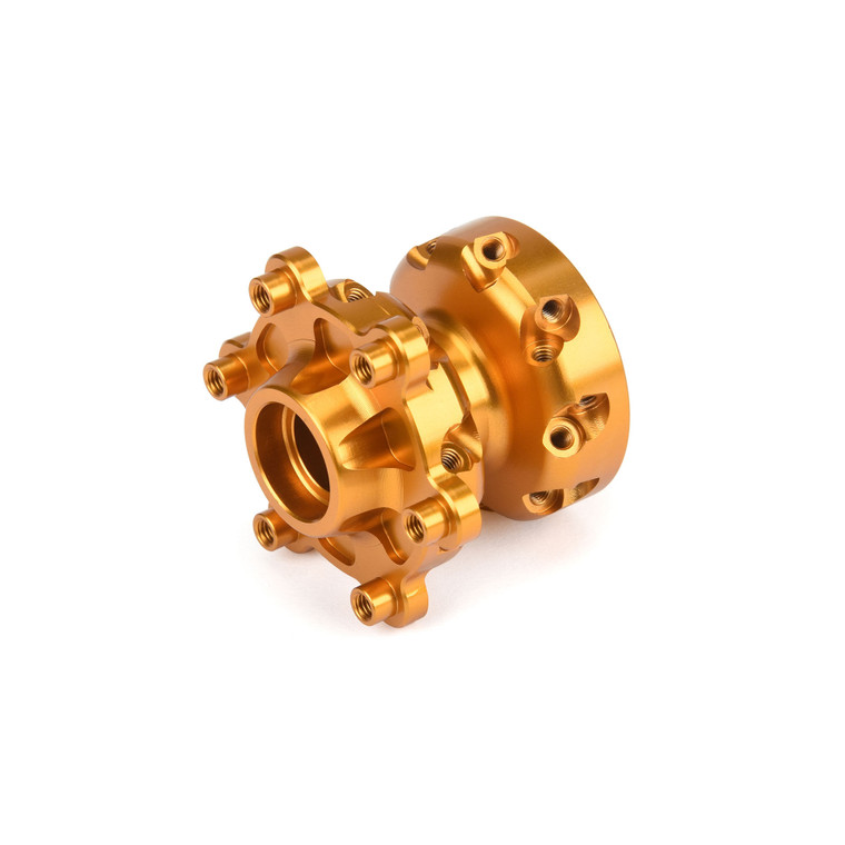 Pro-line Racing - Pro-Spec Aluminum Front Hub, Gold: Promoto-MX - 283604