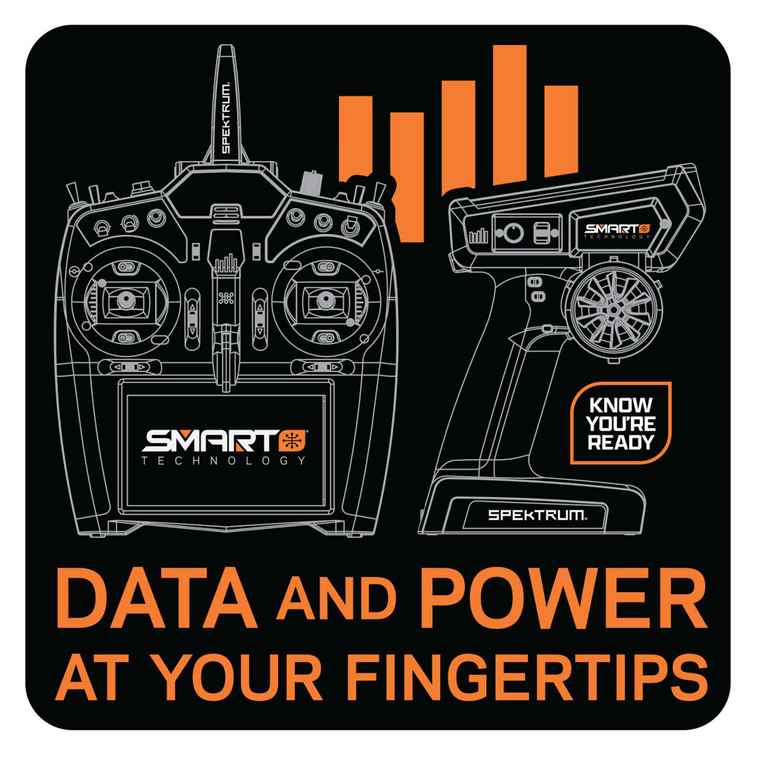 Spektrum - Spektrum Data and Power Sticker - STK2 Spektrum - Spektrum Data and Power Sticker - STK2