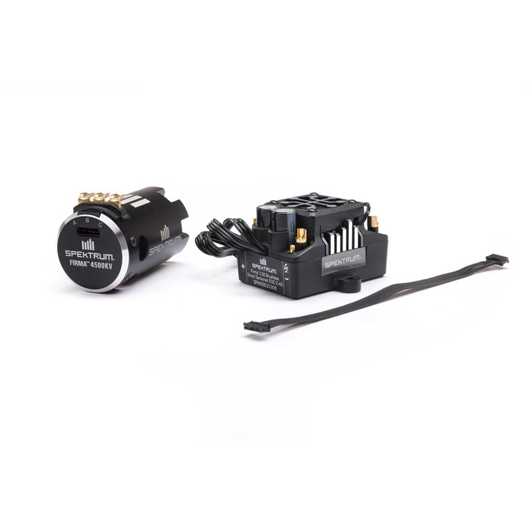 Spektrum - Firma Smart Sensored Motor/ESC Combo: 1/10 Monster Trucks, 4500Kv - XSEMC19 Spektrum - Firma Smart Sensored Motor/ESC Combo: 1/10 Monster Trucks, 4500Kv - XSEMC19