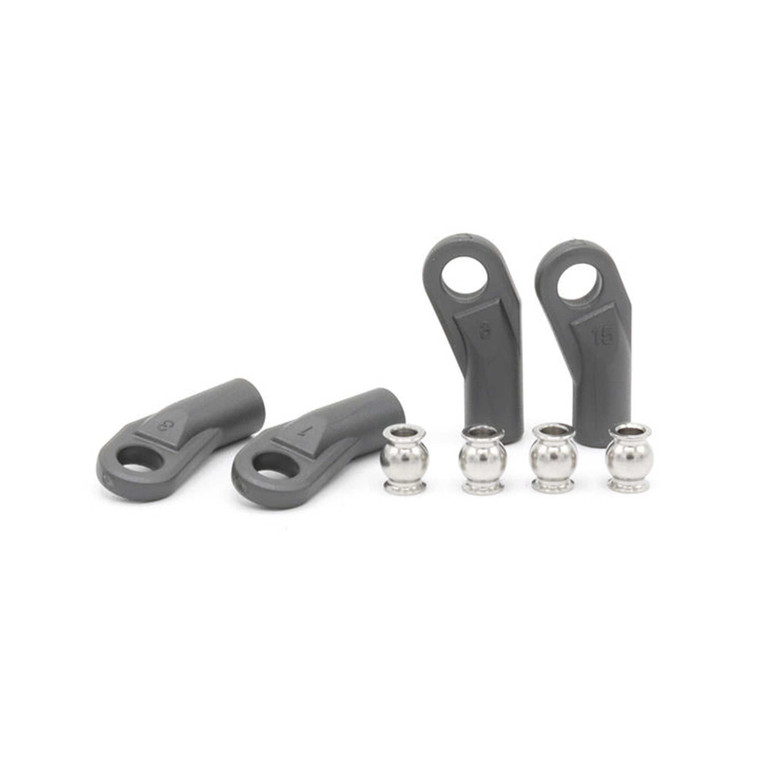 Vanquish - Pro Bent Rod Ends with Pivot Balls (4) - IRC00014