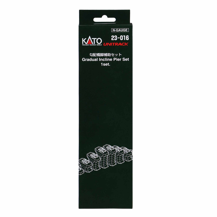 Kato USA - N Gradual Incline Pier Set - 23-016-1
