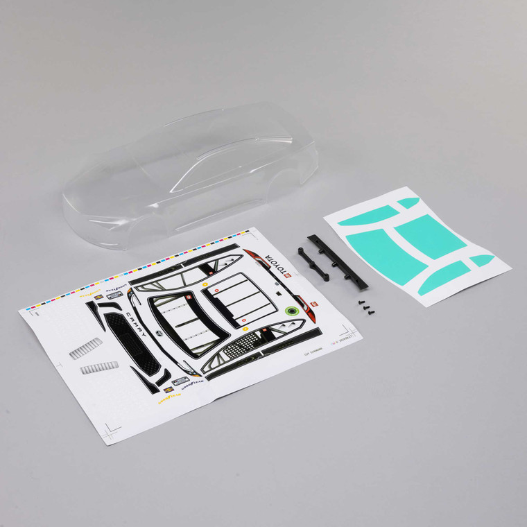 Losi - Toyota Clear Body: NASCAR GROM - -1918