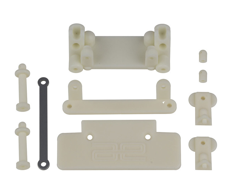 Team Associated - Front Bulkhead, Bumper and Body Mounts - 7809