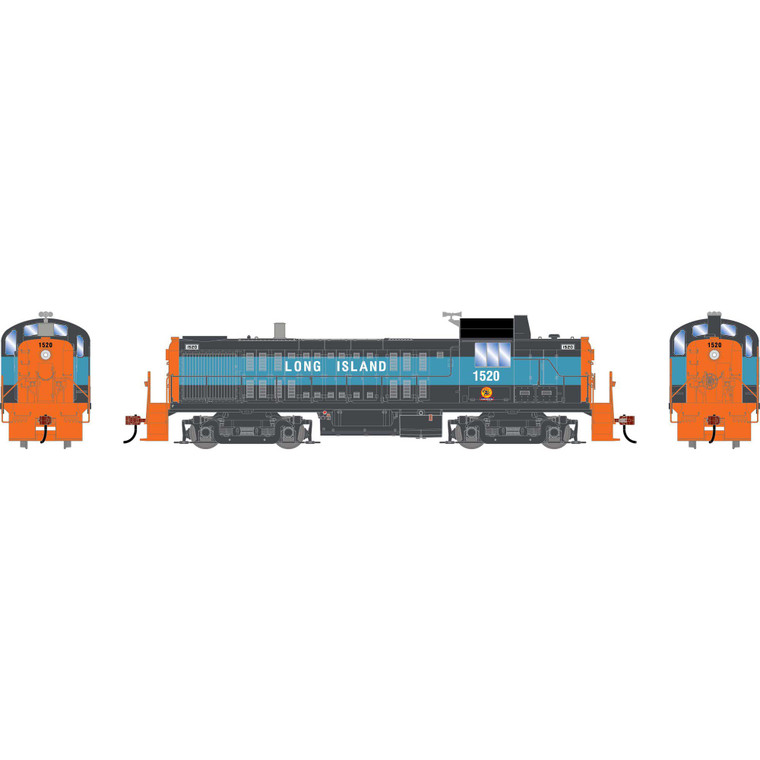 Athearn - HO ATH RS-3 Locomotive w/DCC & Sound, LIRR #1520 - -2157