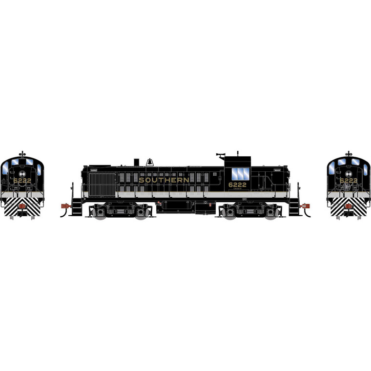 Athearn - HO ATH RS-3 Locomotive w/DCC & Sound, SOU #6222 - -2160