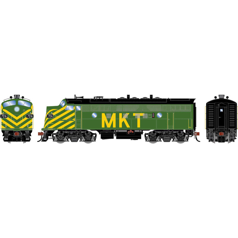 Athearn - HO GEN F3A Locomotive, Freight MKT #70A - G-1704 Athearn - HO GEN F3A Locomotive, Freight MKT #70A - G-1704