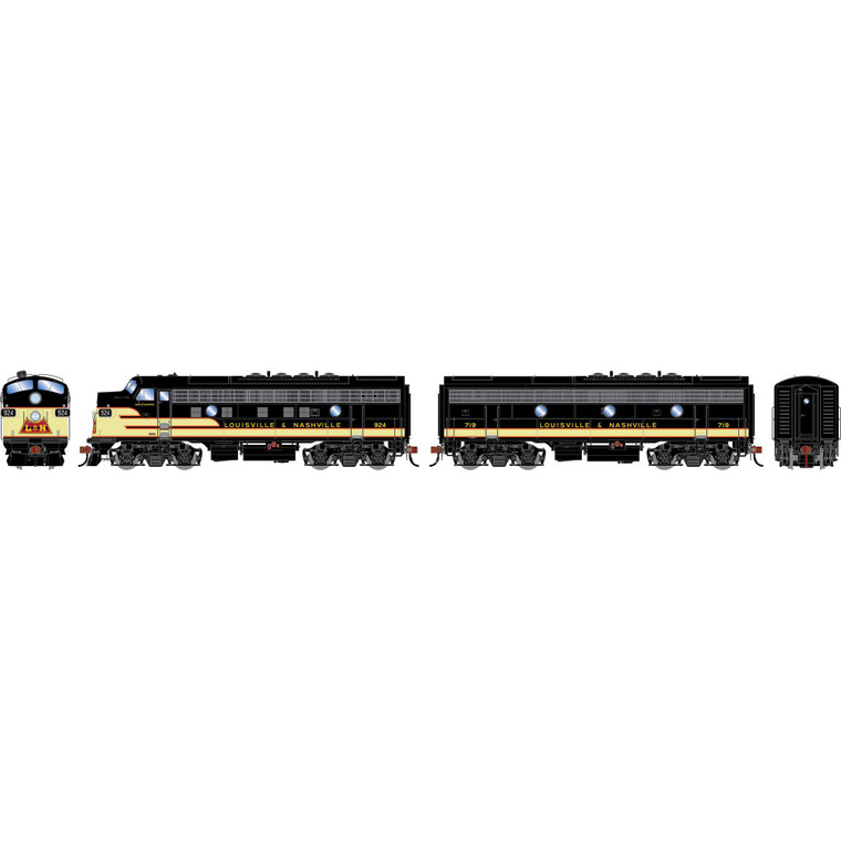 Athearn - HO GEN F9A/F9B Locomotives, Freight LN F9A- #924 F9B- #719 - G-1713