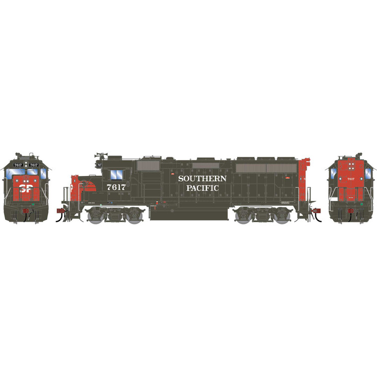 Athearn - HO GEN GP40-2 Locomotive, SP #7617 - G-1735