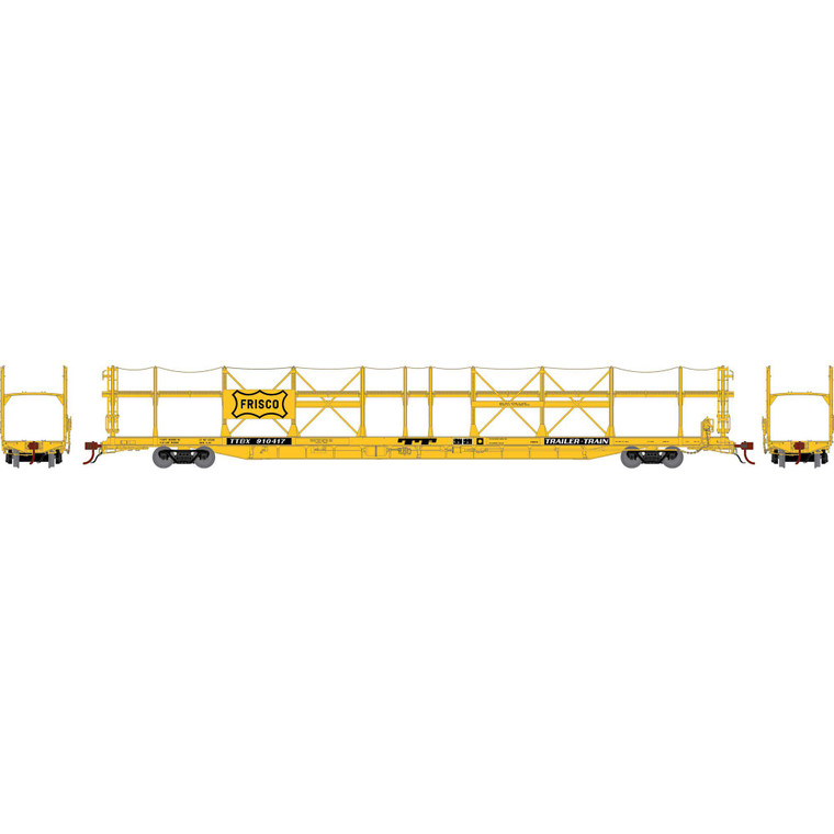 Athearn - HO GEN F89F Bi-Level Auto Rack, SLSF/TTBX #910417 - G-1769