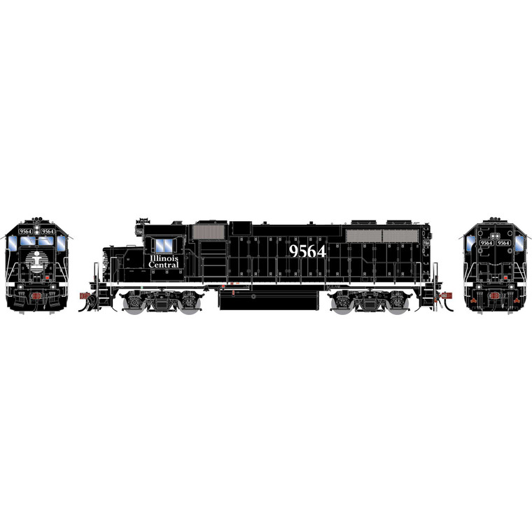 Athearn - HO GEN GP38-2 Locomotive, IC #9564 - G-1809