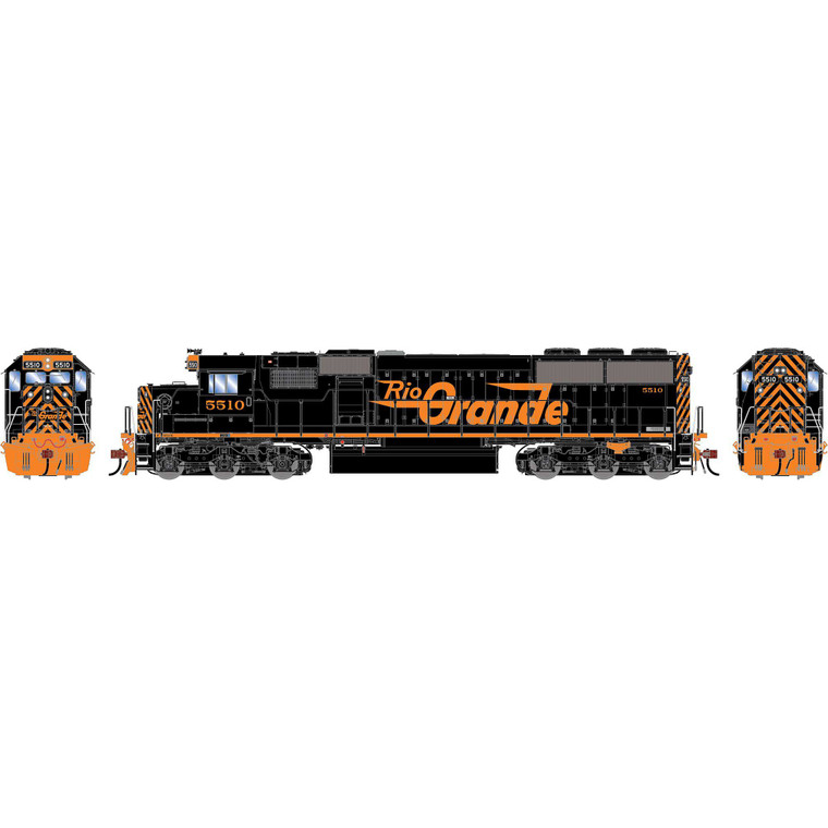 Athearn - HO GEN SD50 Locomotive w/DCC & Sound, DRGW #5510 - G-1855