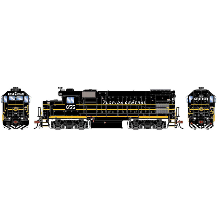 Athearn - HO GEN GP15-1 Locomotive w/DCC & SOUND, FCEN #655 - G-1895