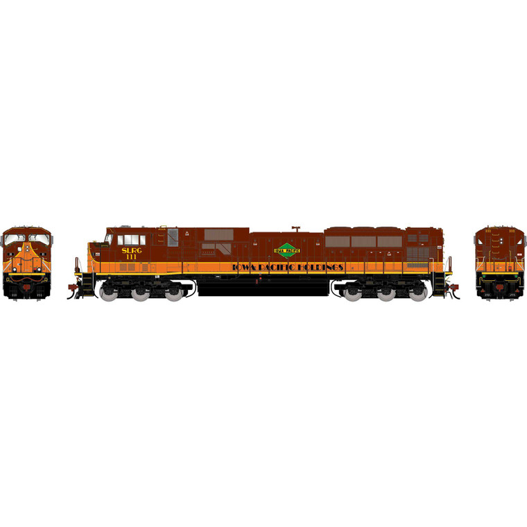 Athearn - HO GEN SD90MAC Locomotive w/DCC & SOUND, SLRG 'Iowa Pacific Holdings' #111 - G-1942