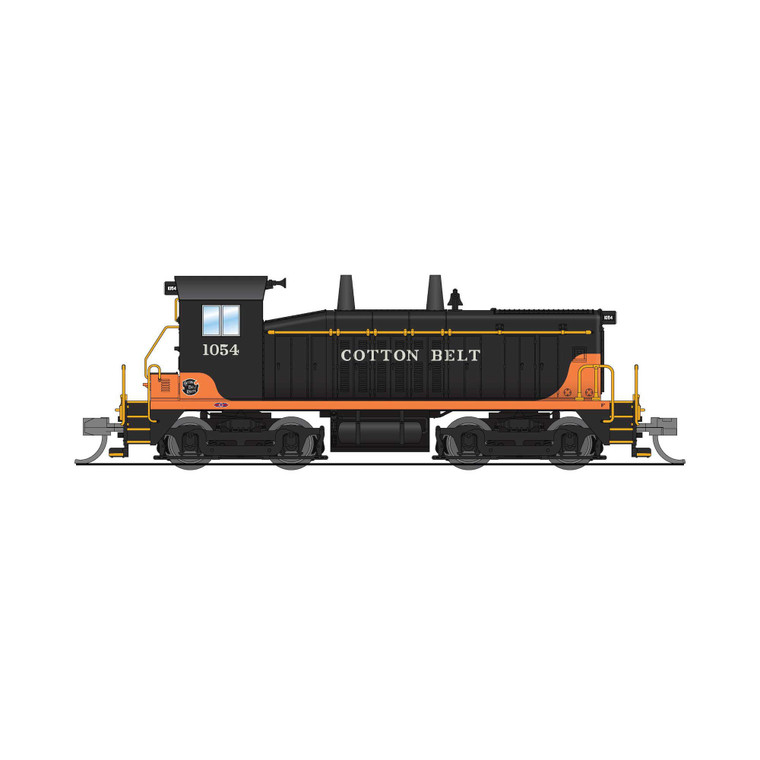 Broadway Limited Imports - 9388 EMD SW7 Switcher, Cotton Belt 1054, Black & Orange, No-Sound / DCC-Ready, N - 9388 Broadway Limited Imports - 9388 EMD SW7 Switcher, Cotton Belt 1054, Black & Orange, No-Sound / DCC-Ready, N - 9388
