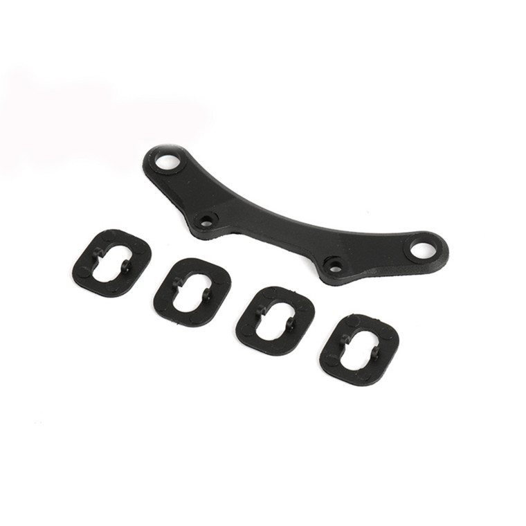 Louise R/C - Bumper Plate & Body Post Spacer (Plastic), Fits T410 - NBA337 Louise R/C - Bumper Plate & Body Post Spacer (Plastic), Fits T410 - NBA337