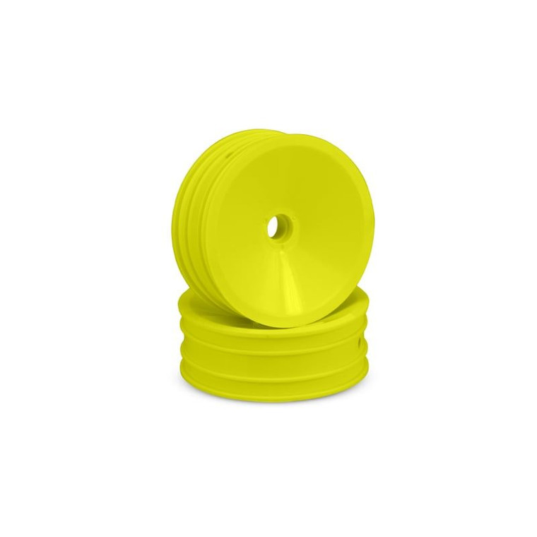 J Concepts - Mono 1.9" RC10 Front Wheel, Yellow - 3437Y