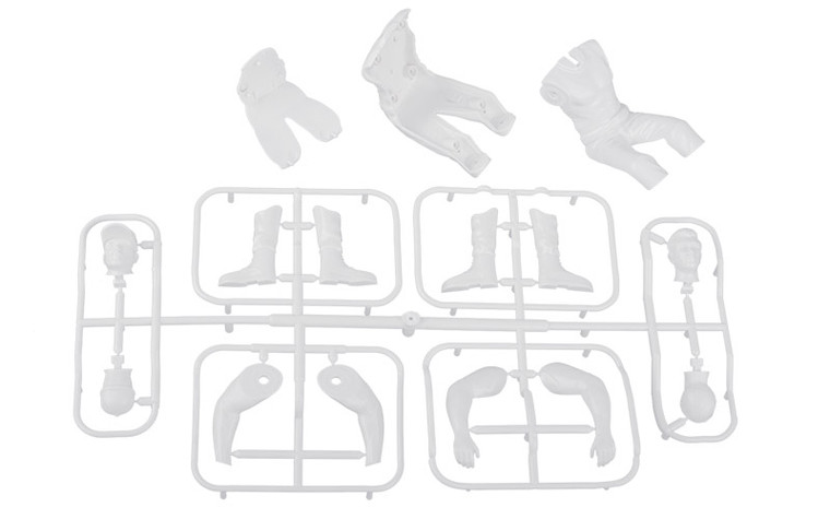 RC4WD - Driver Figure Molded Parts Tree - ZB0019 RC4WD - Driver Figure Molded Parts Tree - ZB0019