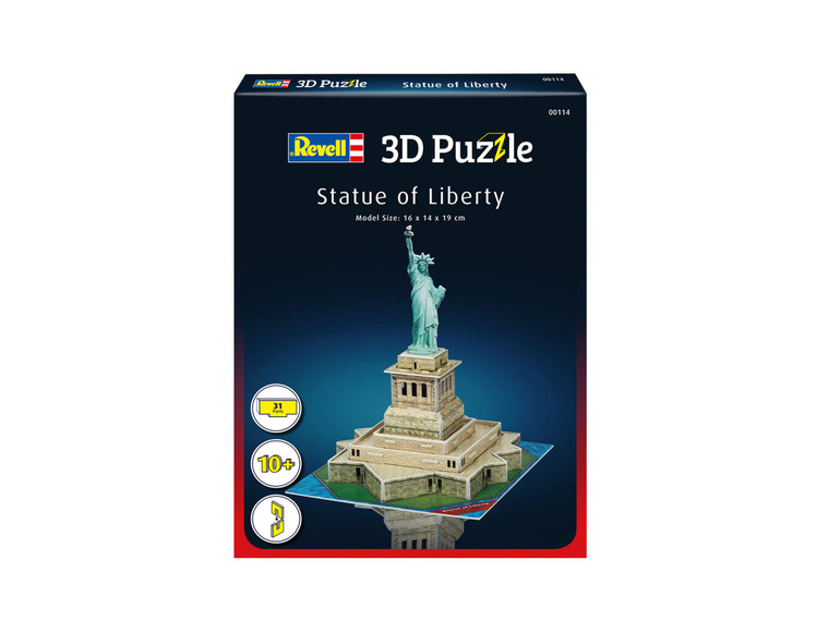 Revell Monogram Germany - Statue of Liberty 3D Puzzle - 114