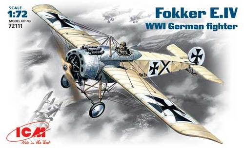 ICM Models - FOKKER E-IV 1:72 - 72111