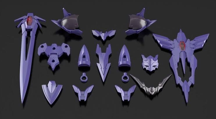 Bandai - Gundam Models - 30MF Class UP Armor(Rosan Holy Knight) - 2715381