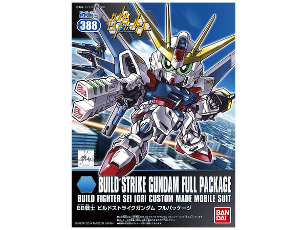 Bandai - Gundam Models - SD BB#388 Build Strike Full Package - 2242284