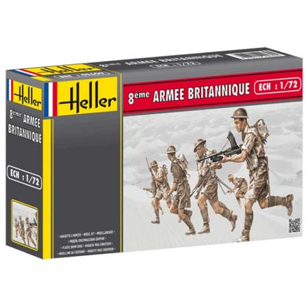 Heller Models - British WW2 8th army 1:72 - 49609
