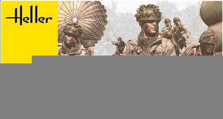 Heller Models - British WW2 paratroopers 1:72 - 49623