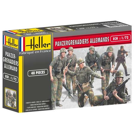 Heller Models - German WW2 grenadiers 1:72 - 49606