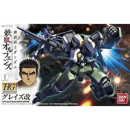 Bandai - Gundam Models - HG 04 Graze Custom Gundam IBO - 2314537