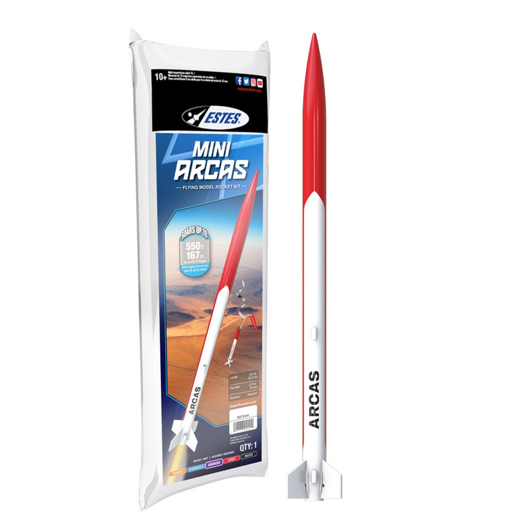 Estes Rockets - Mini Arcas bagged kit - 2441