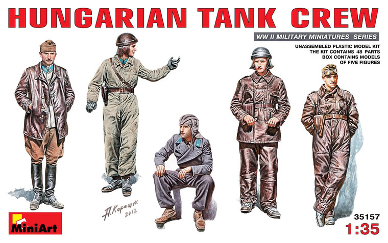 Mini Art Models - HUNGARIAN TANK CREW 1:35 - 35157
