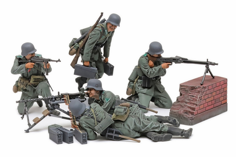 Tamiya Paint - Hobby Kits - German Machine Gun Team Set 1:35 - 35386