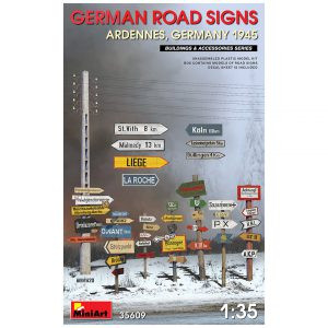 Mini Art Models - German Road Signs WWII 1:35 - 35609