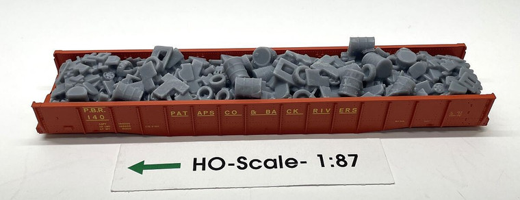 Phoenix Precision Model - HO Scrap Load for LifeLike 52'6' Gondola - 31622