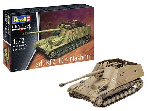 Revell Monogram Germany - Sd.Kfz.164 Nashorn 1:72 - 3358