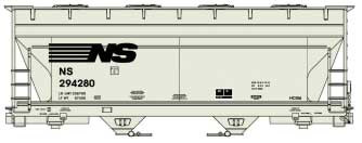 Accurail - HO 2 Bay Covered Hopper N&S - 81671