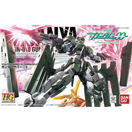 Bandai - Gundam Models - HG 67 Gundam Zabanya Gundam 00 - 2094229