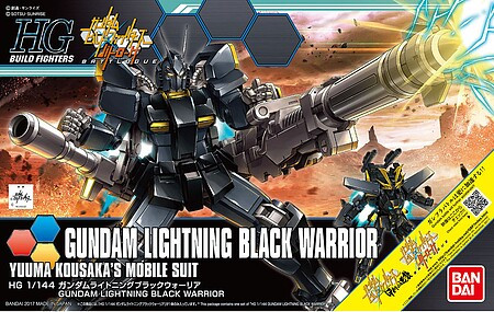 Bandai - Gundam Models - HG Gundam Lightning Black Warrior - 2401239