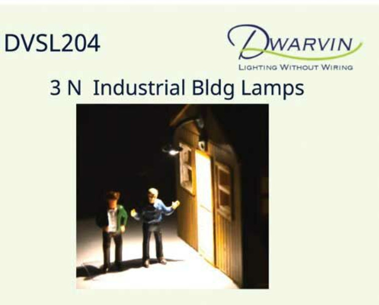 Dwarvin Lighting - DVSL201 N Swan/Goose neck lamps 3pk - 99084