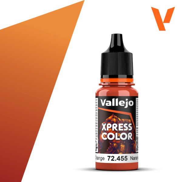 Vallejo Acrylic Paints - Game Color XC Chameleon Orange 6pk - 72455