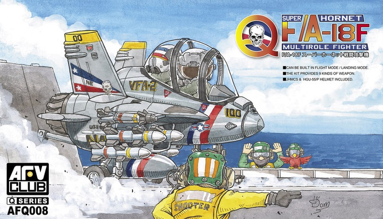 AFV Club - Q F/A-18F Super Hornet Multirole - AFQ008