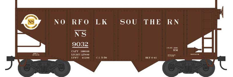 Bowser - Ho 55t Fishbelly Hopper NS 9032 - 43558