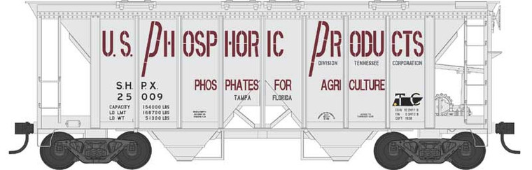 Bowser - Ho 70t 2-Bay Cvd Hopper US PhosPro 25025 - 43640