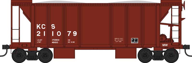 Bowser - Ho 70t Ballast Car W/sChutes KCS 211079 - 43672